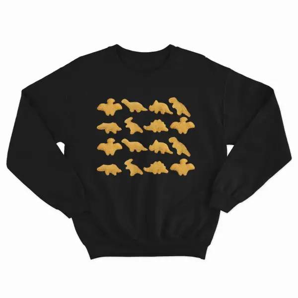 Dino Snack Fleece Crewneck