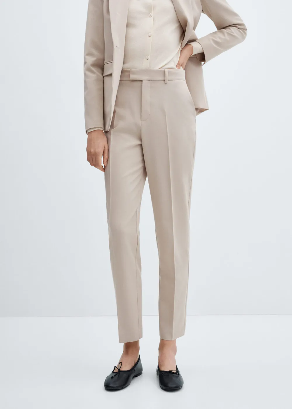Straight Suit Pants