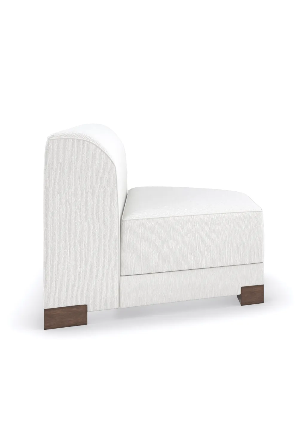 Modular Chenille Lounge Chair