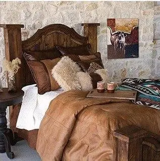 Faux Fur Cotton Comforter Set
