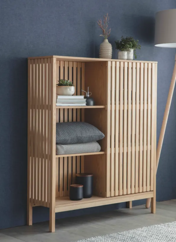 Ash-Wood Storage Cabinet