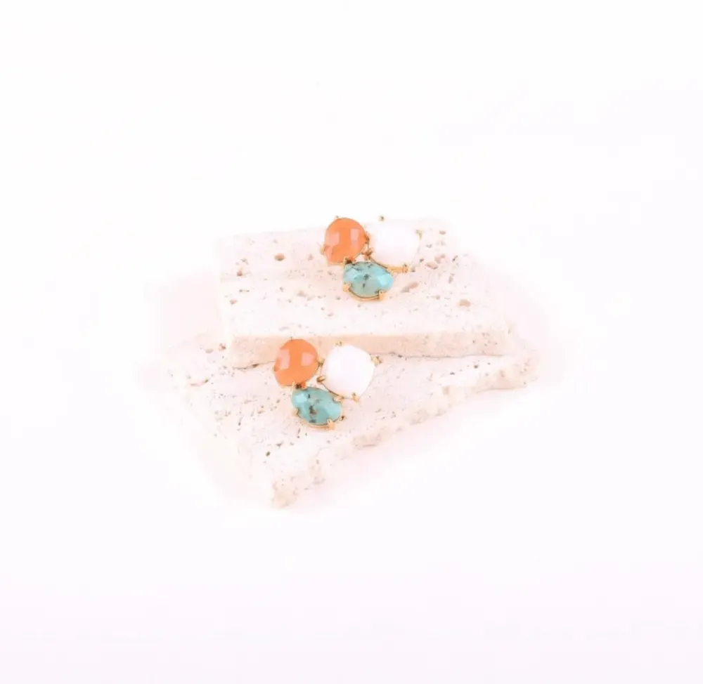 Refined Curved Accent Earrings
