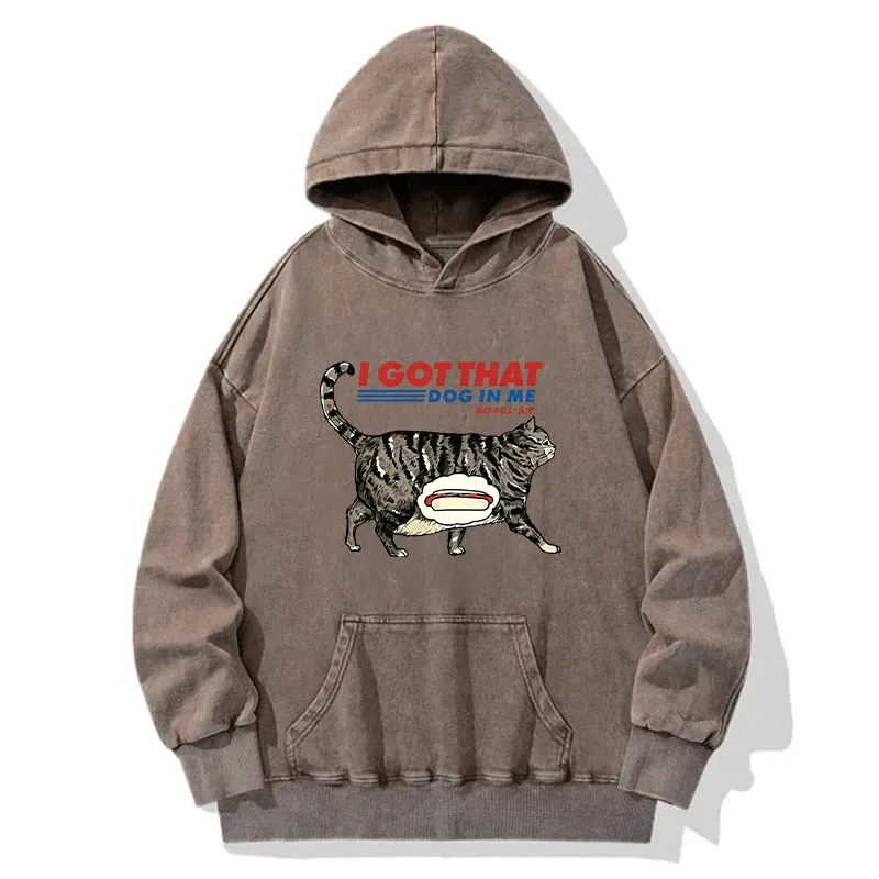 Dog Energy Washed Hoodie