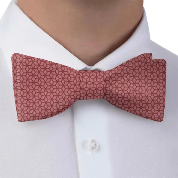 Preston Geometric Motif Bow Tie