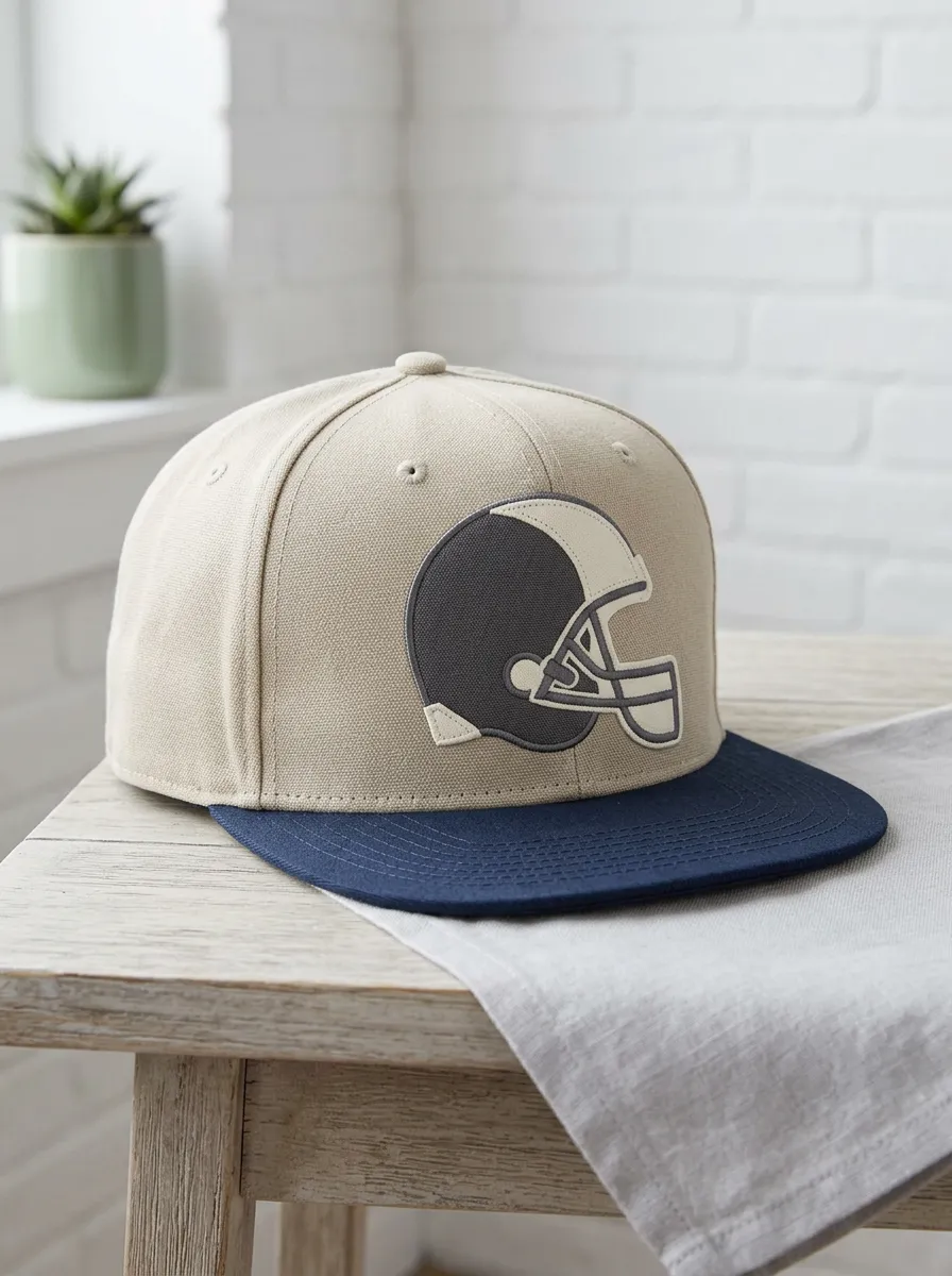 Unisex American Football Lover Helmet Printed Snapback Cap