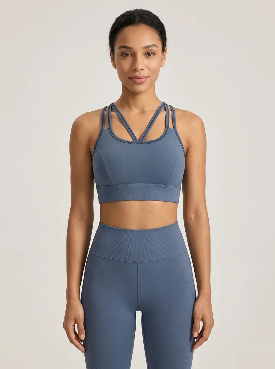 Women's Soft Touch Crisscross Back Active Bra