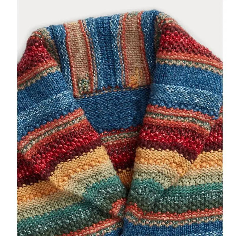 Buttoned Lounge Jacquard Cardigan