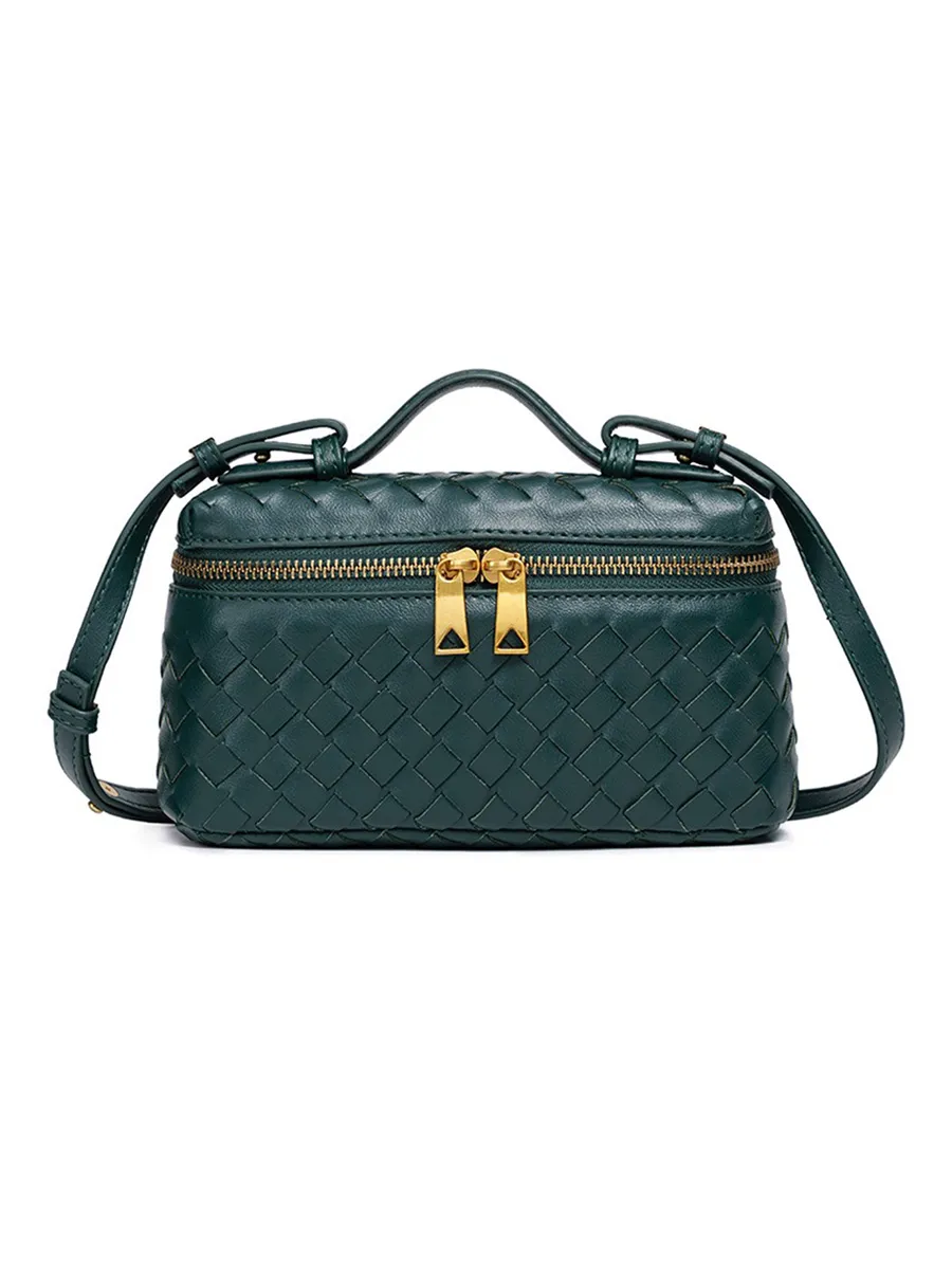 Cecelia Hand-Woven Box Bag