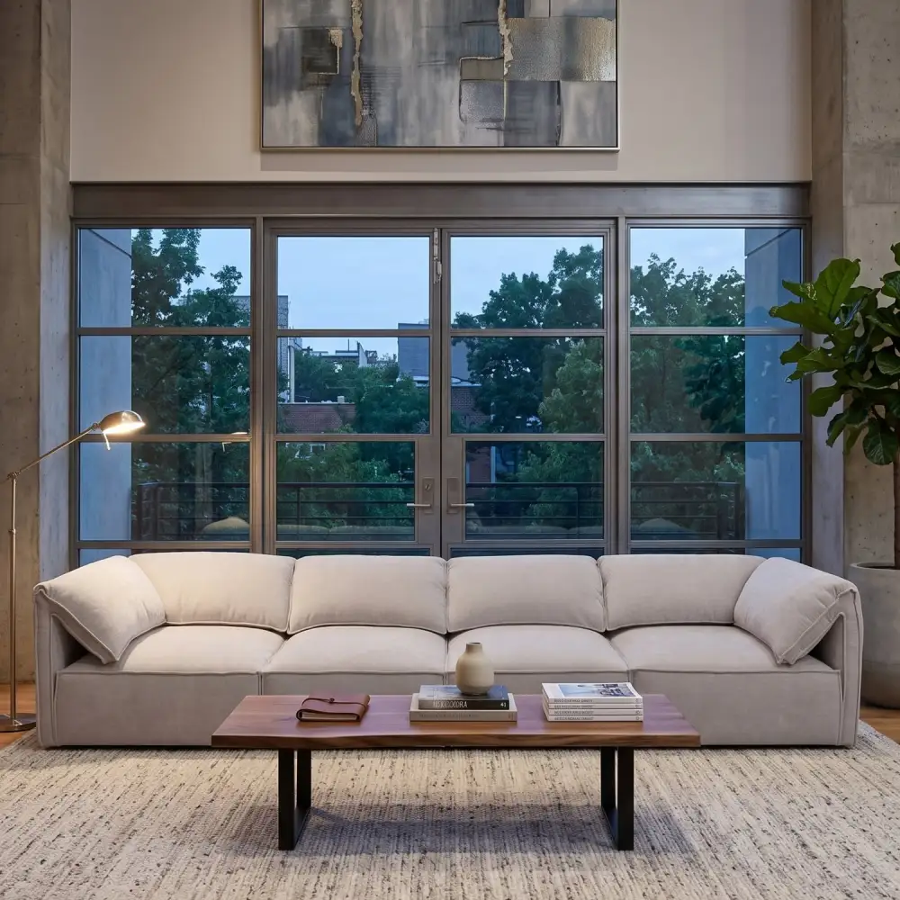 Sectional Fabric Sectional Sofa