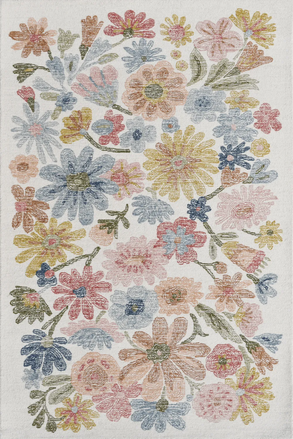 Artisan Detail Hand Tufted Wool Area Rug