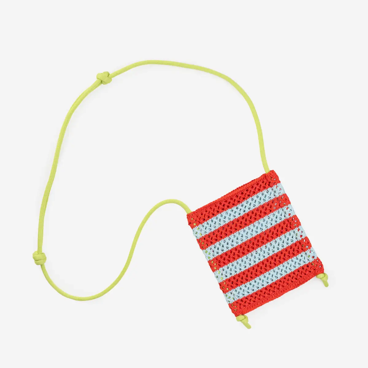 Classic Raffia Compact Crossbody Phone Bag
