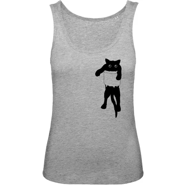 Pocket Cat Graphic Tank
