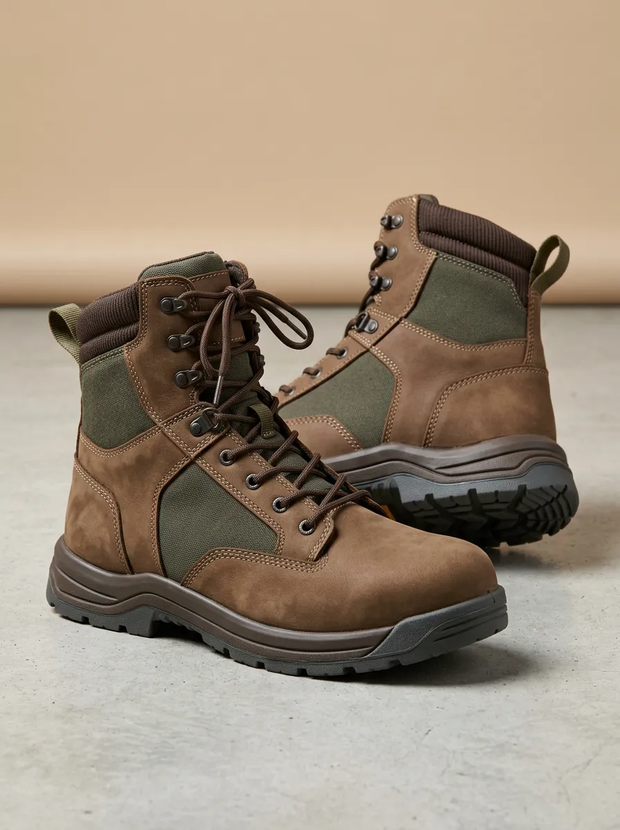 Unisex Everyday Outdoor Tactical Print Work Boots