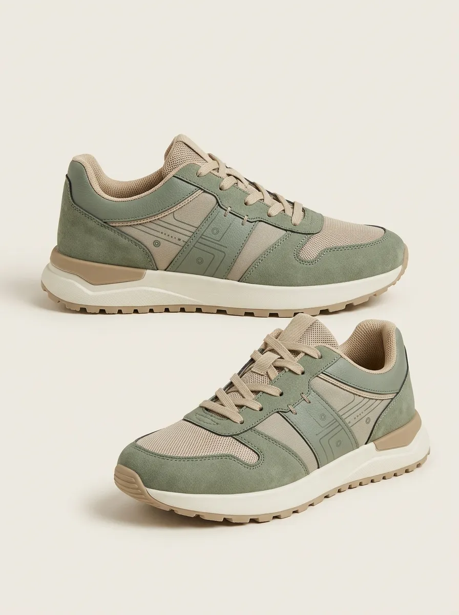 Unisex Everyday Casual Geometric Pattern Print Sneakers