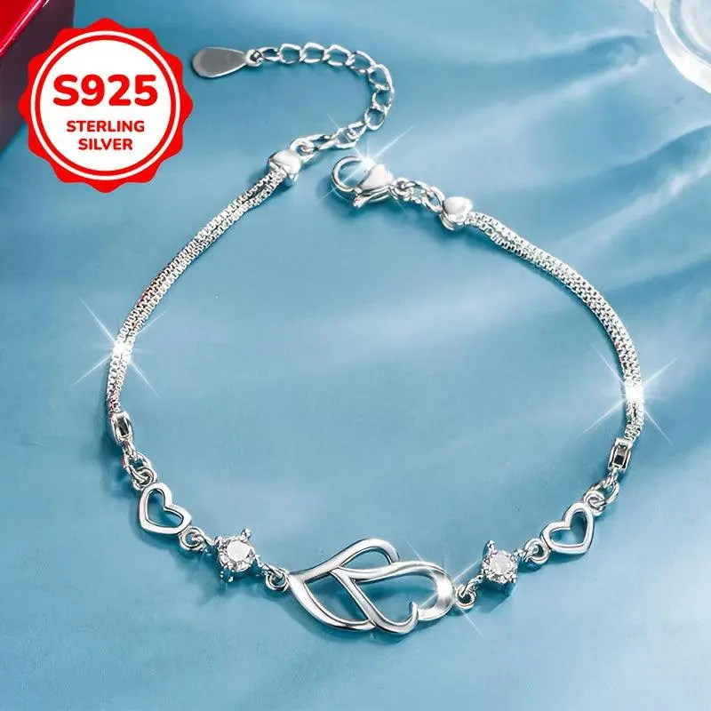 Women's Heart To Heart Bracelet