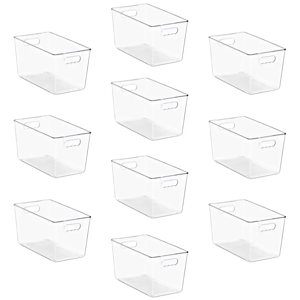 Clear Storage Bins With Handles