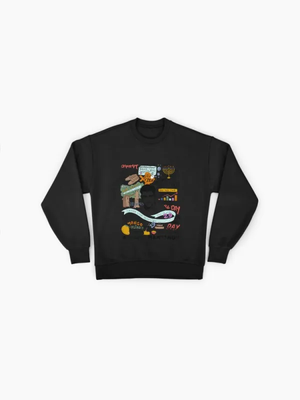 Funny Comedy Quote Graphic Sweatshirt