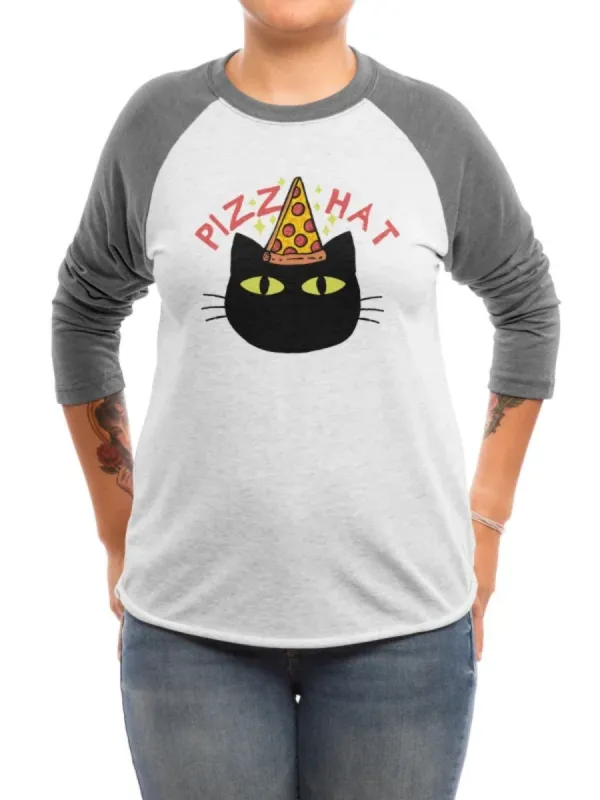 Cartoon Cat Round Neck T-Shirt