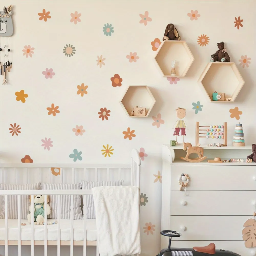 Cute Floral Wall Stickers
