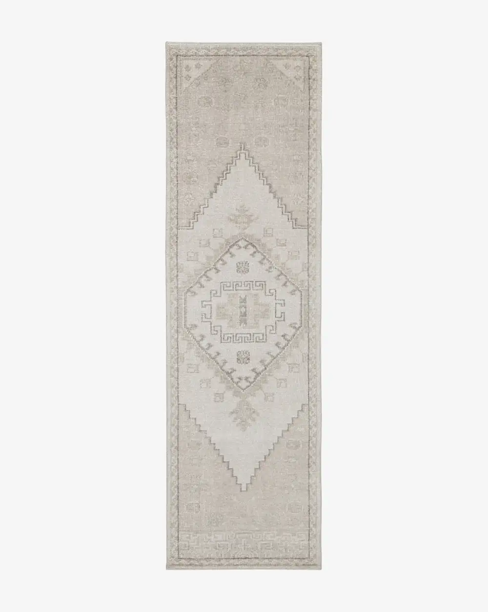 Vintage-Inspired Hand-Knotted Wool Area Rug