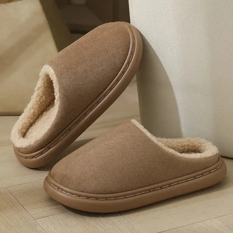 Easygoing Plush Indoor Slippers