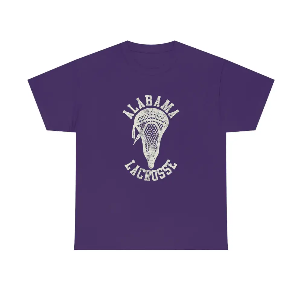 Alabama Lacrosse With Vintage Lacrosse Head Shirt