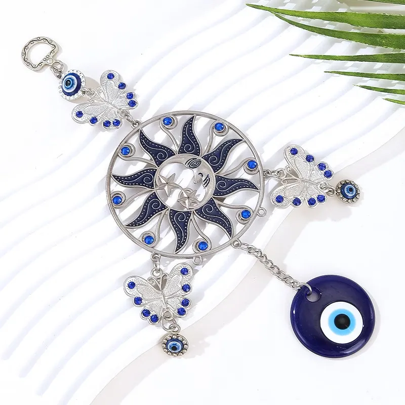 Evil Eye Sun Hanging Charm