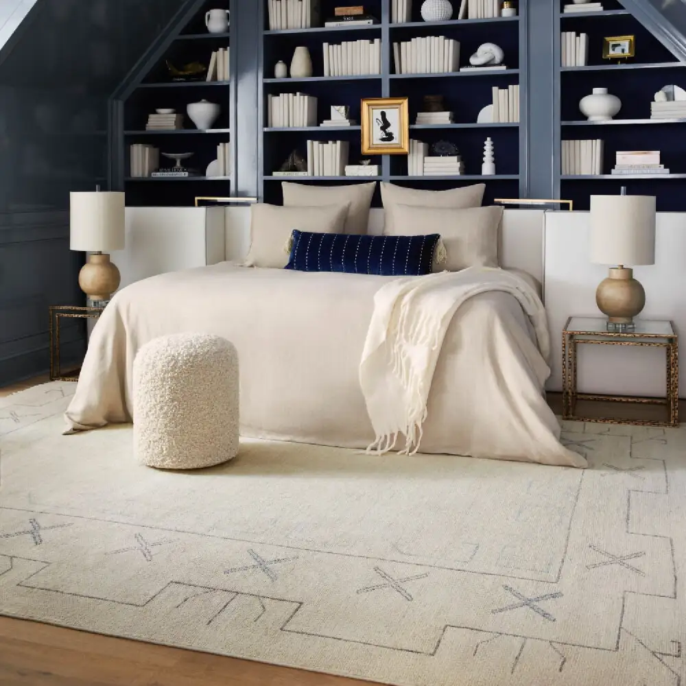 Printed Wool Blend Carpet