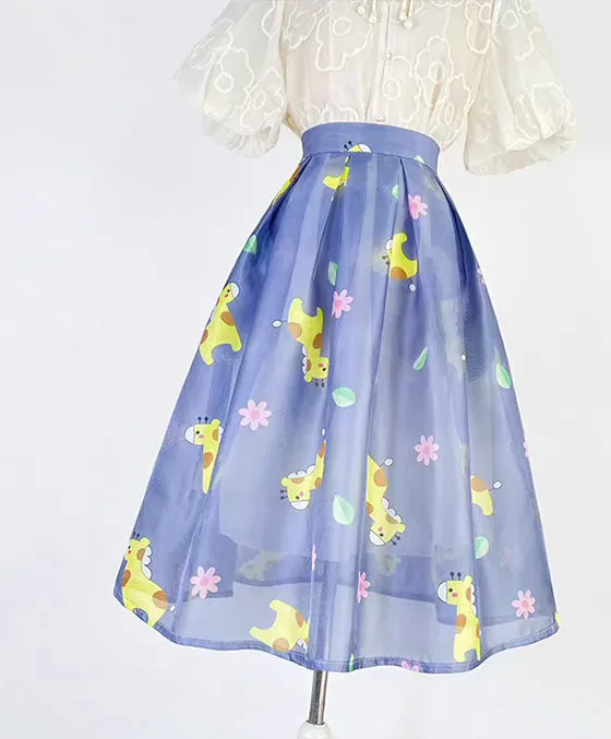 Relaxed Street Everyday Casual Skirt