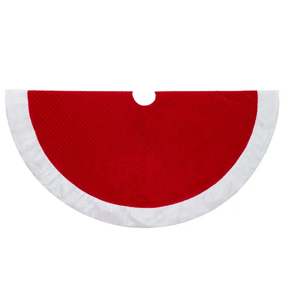 Fur Border Tree Skirt