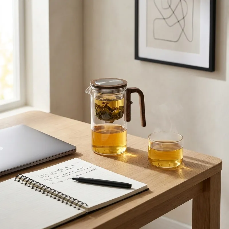 Glass Tea Infuser Teapot