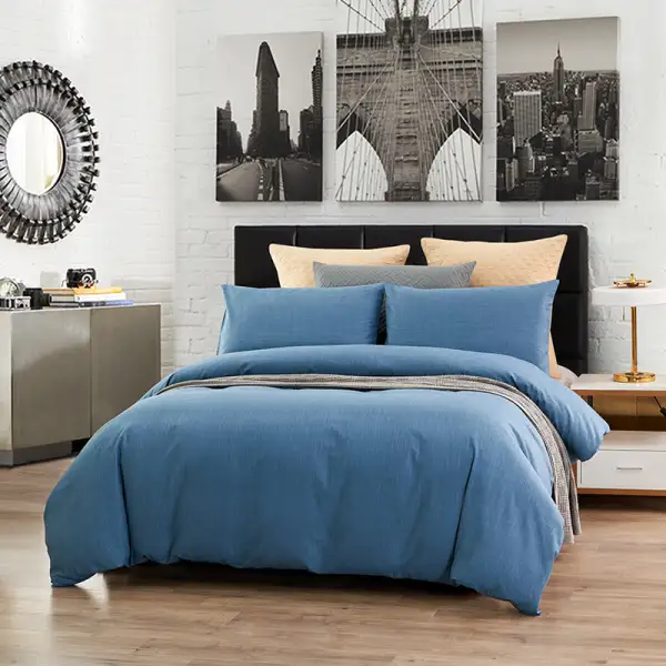 Slub Cotton Quilt Cover Set