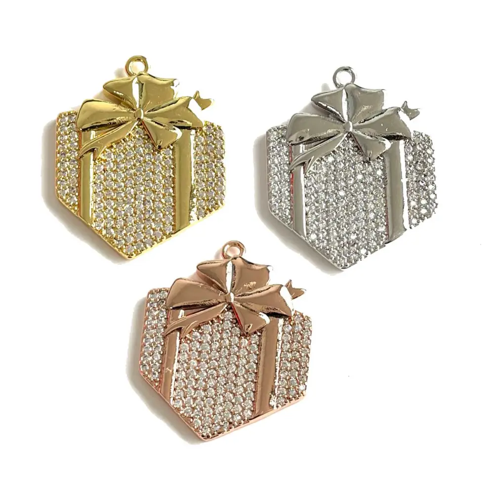 Refined Clean Form Hanging Charm
