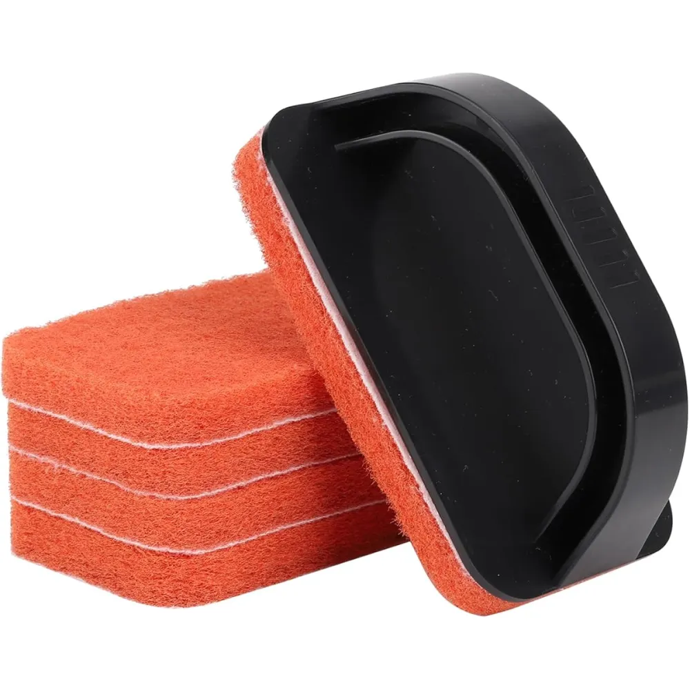 Heavy Duty Scouring Pad with Handle