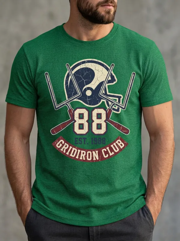 Men's Graphic Gridiron Helmet T-Shirt