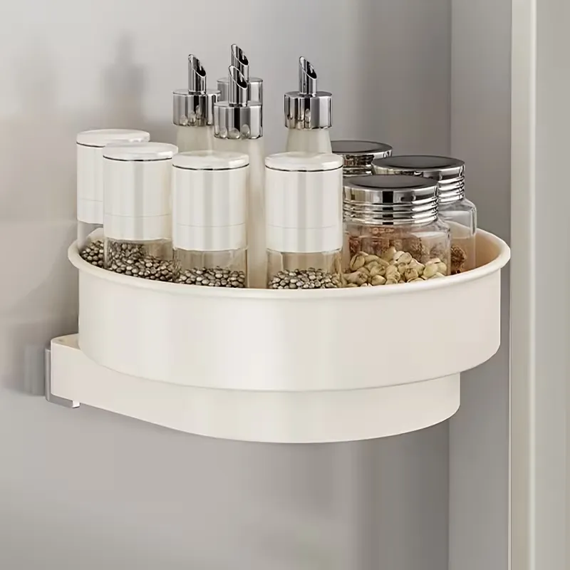 Wall-Mounted Corner Storage Rack
