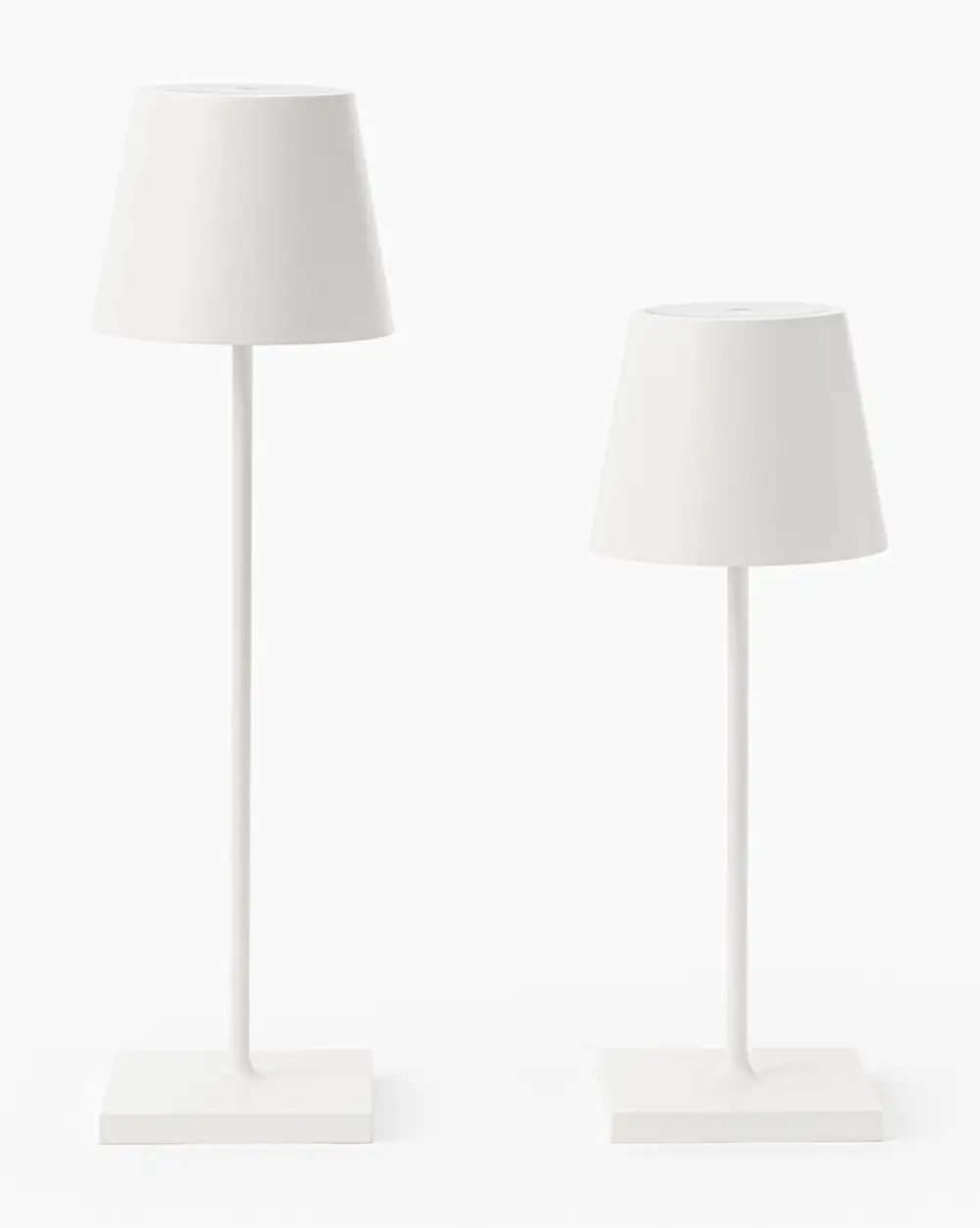 Drum-Shade Outdoor Table Lamp