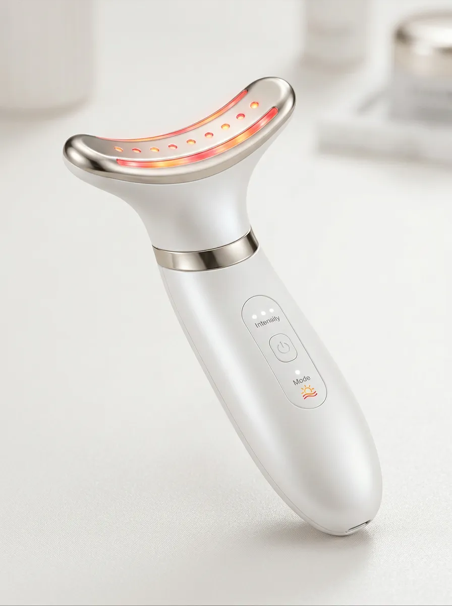 LED Neck and Face Care Device
