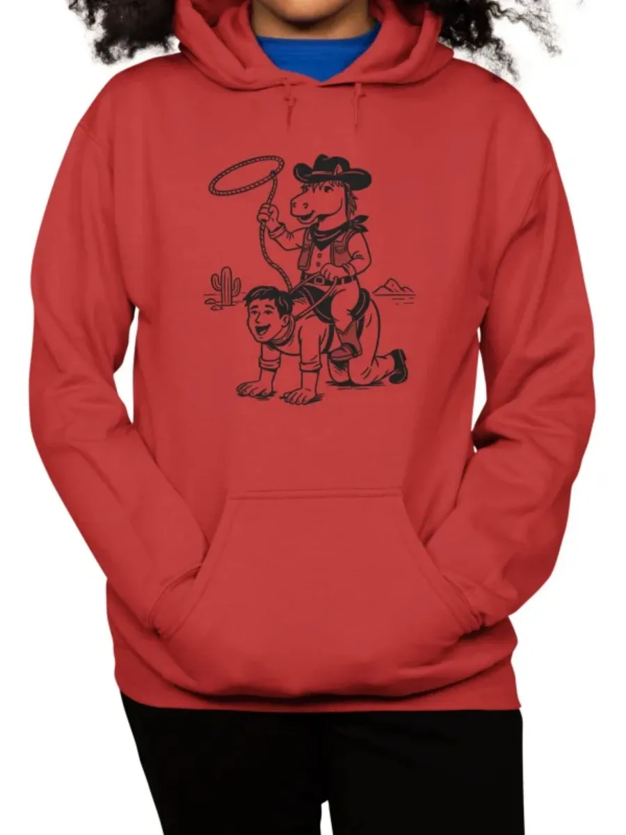 Funny Cowboy Horse Hoodie