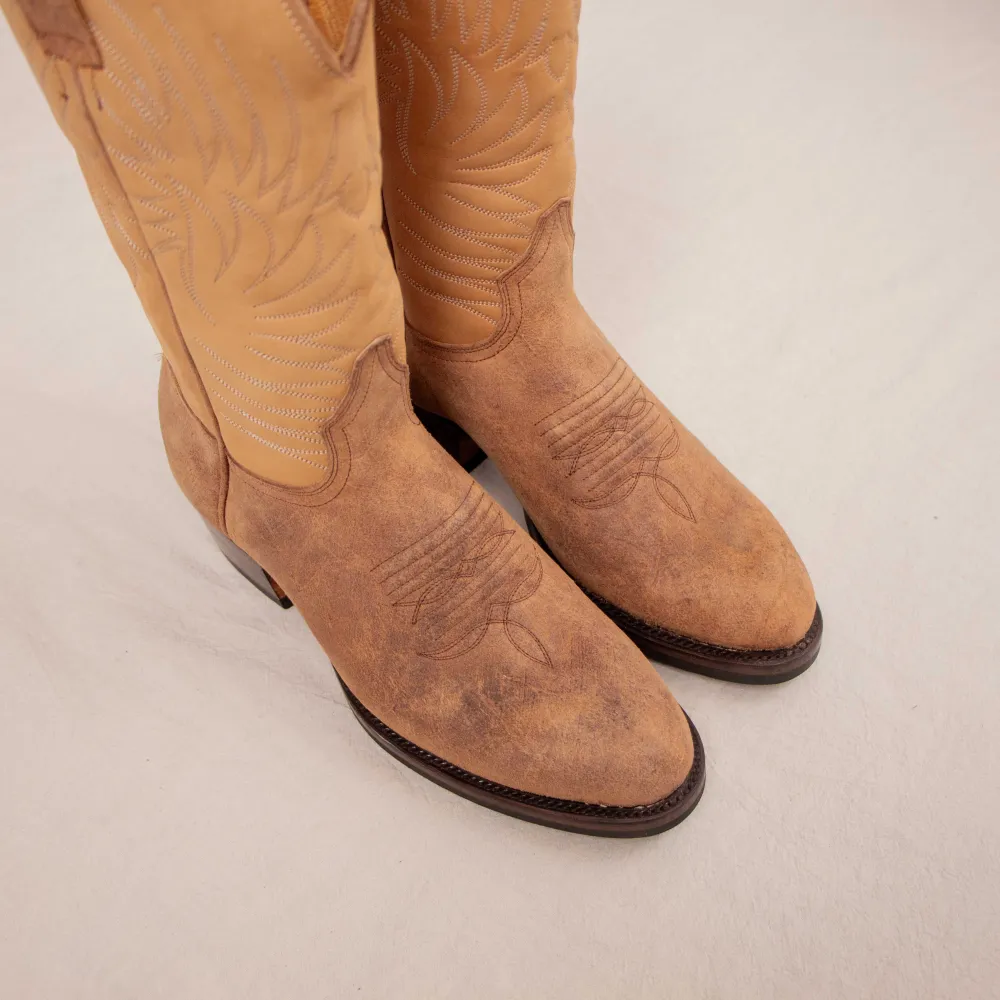 Roughout Waxed Men's Ankle Boots