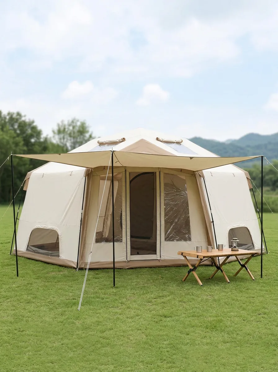 Hexagonal Cabin Camping Tent