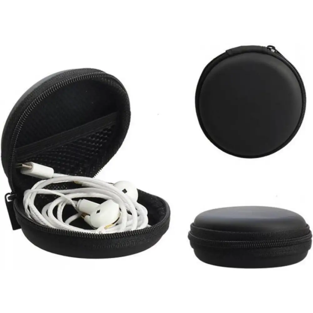 Pack of 2 Pouch Bag for Carry Earphone Zipper case