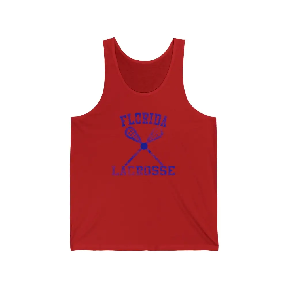 Alligator Lacrosse Graphic Tank Top