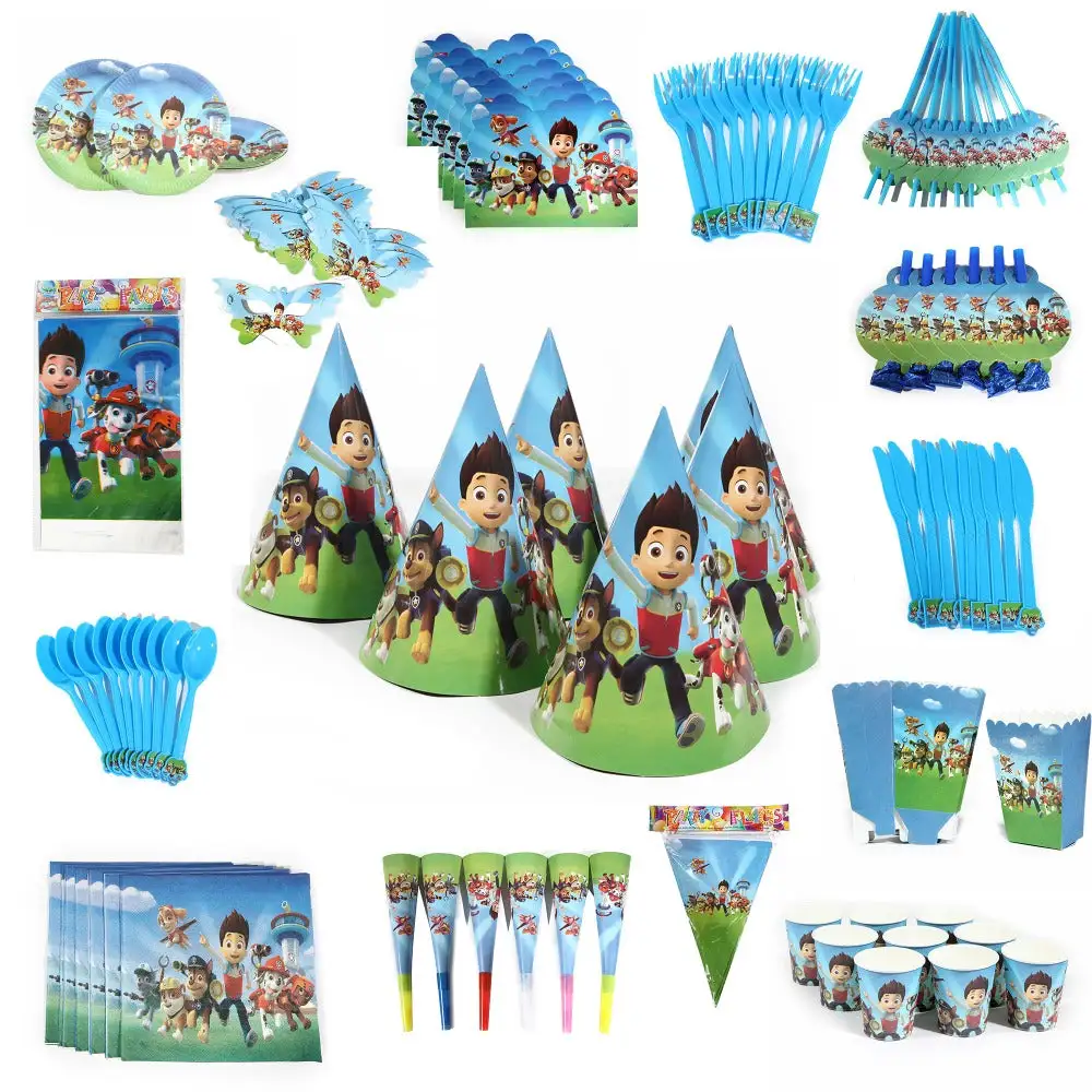 Structured Disposable Tableware Decor Set