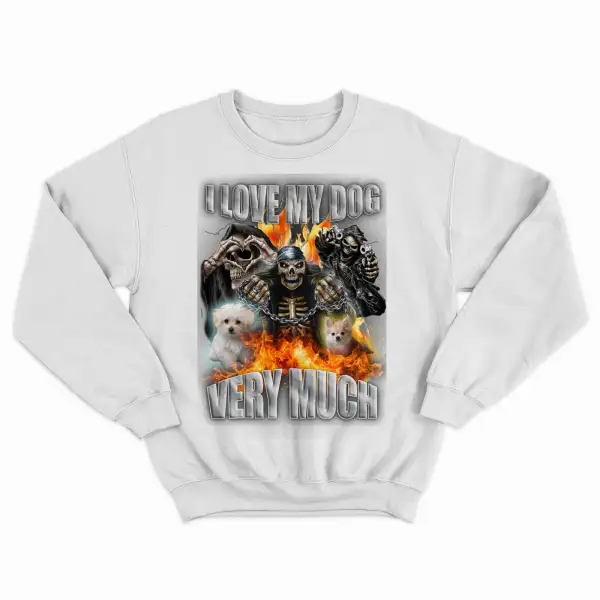 Dog Lover Fleece Crewneck