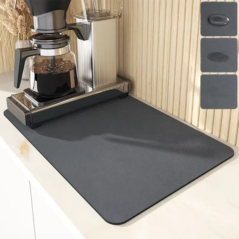 Super Absorbent Anti-slip Coffee Dish Large Kitchen