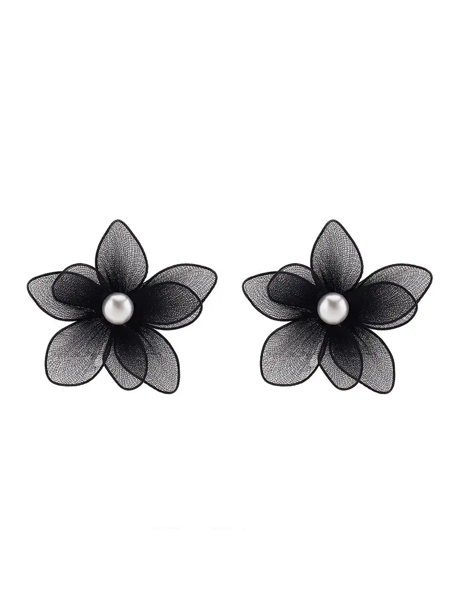 Ornate Hammered Accent Earrings