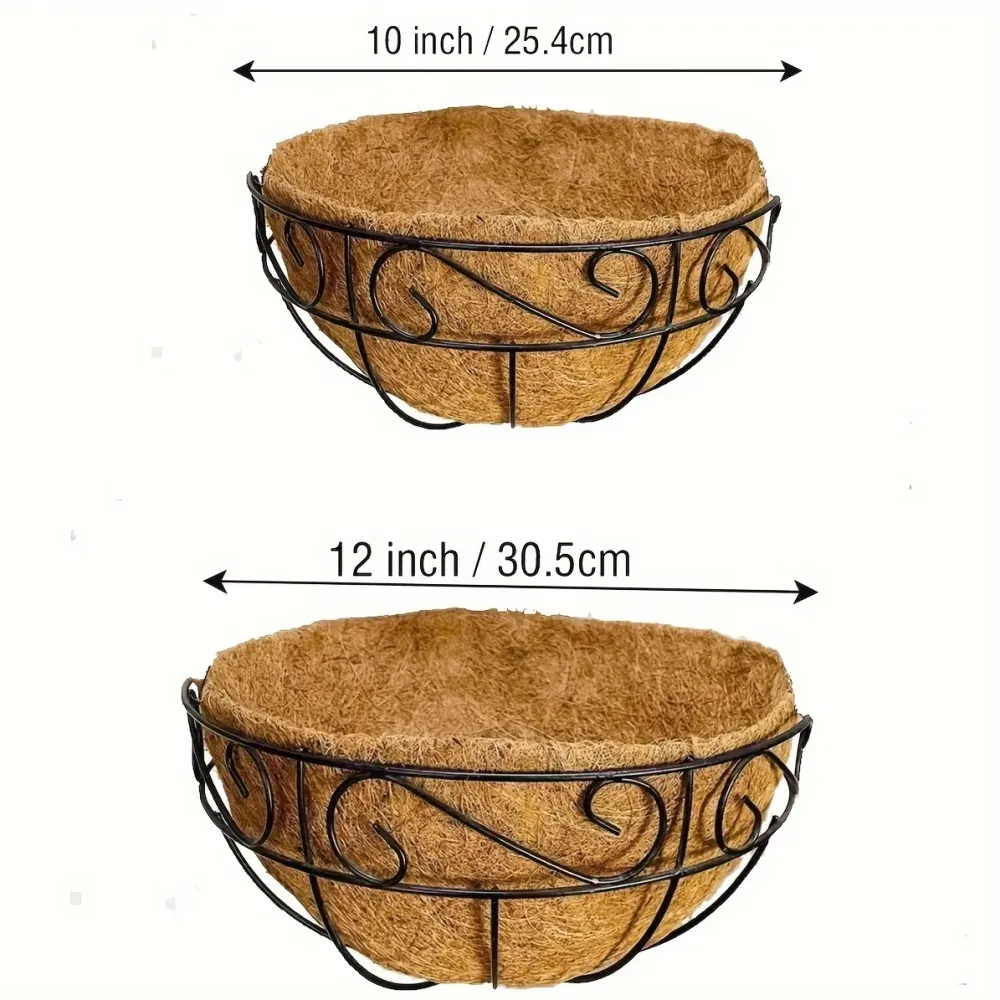 Metal Hanging Planter Basket