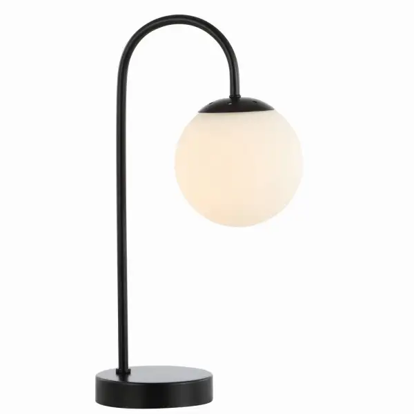 Iron Glass Minimalist Mid-Century Globe LED Table Lamp