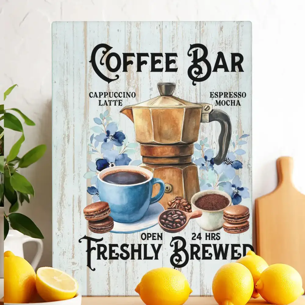 Coffee Bar Glass Trivet